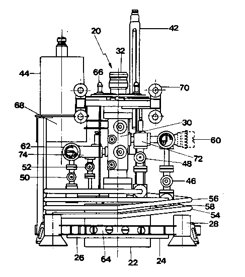 A single figure which represents the drawing illustrating the invention.